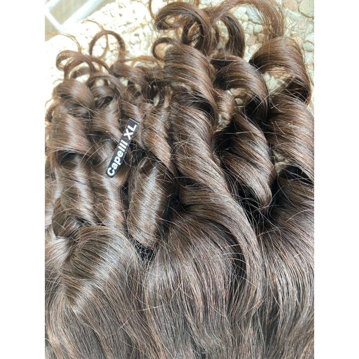 Extension Capelli veri remy Extension XL con clip soluzione più fasce