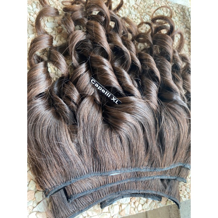 Extension Capelli veri remy Extension XL con clip soluzione più fasce