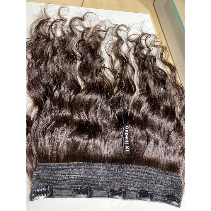 Extension Capelli veri remy Extension XL con clip soluzione più fasce