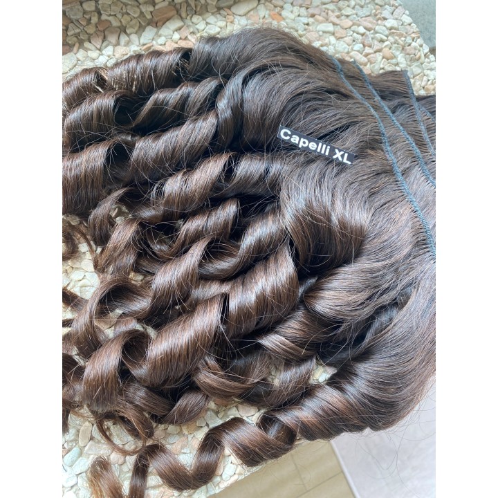 Extension Capelli veri remy Extension XL con clip soluzione più fasce