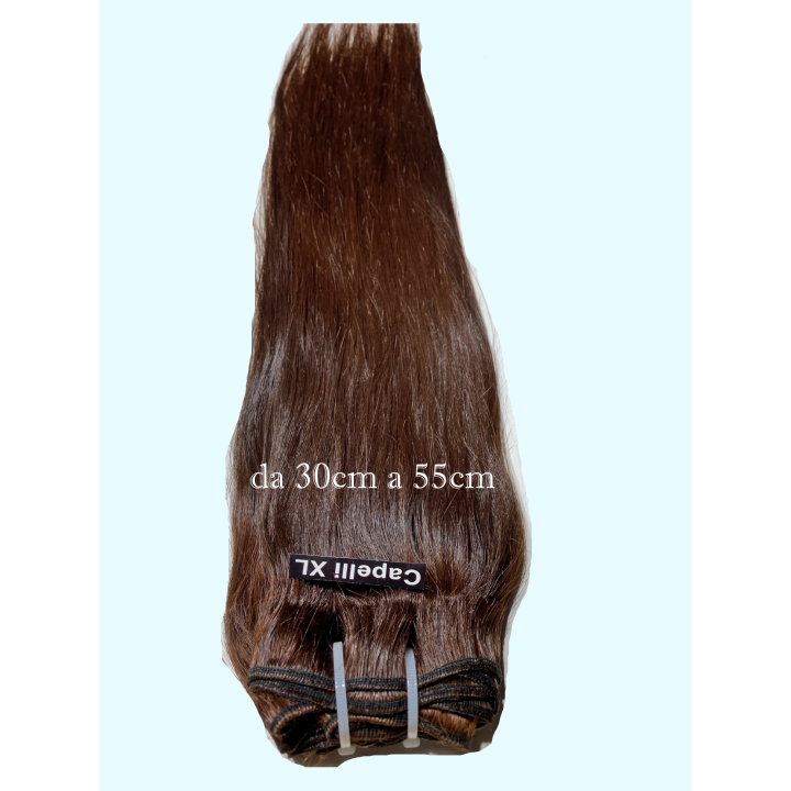 Tessitura Capelli Veri Remy Colore Cioccolato 100g | Capelli XL