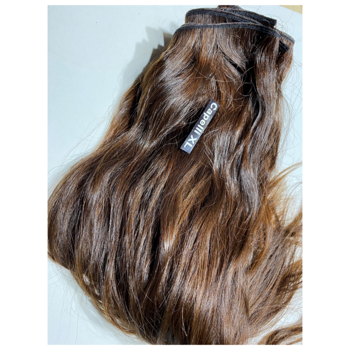 Tessitura Capelli Veri Remy Colore Cioccolato 100g | Capelli XL