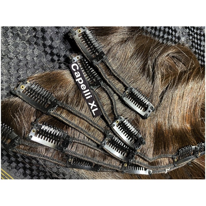 Extension Capelli veri remy Extension XL con clip soluzione più fasce