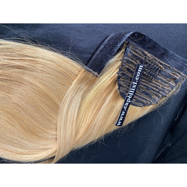 Coda di cavallo, Ponytail capelli veri remy biondi di origine europei