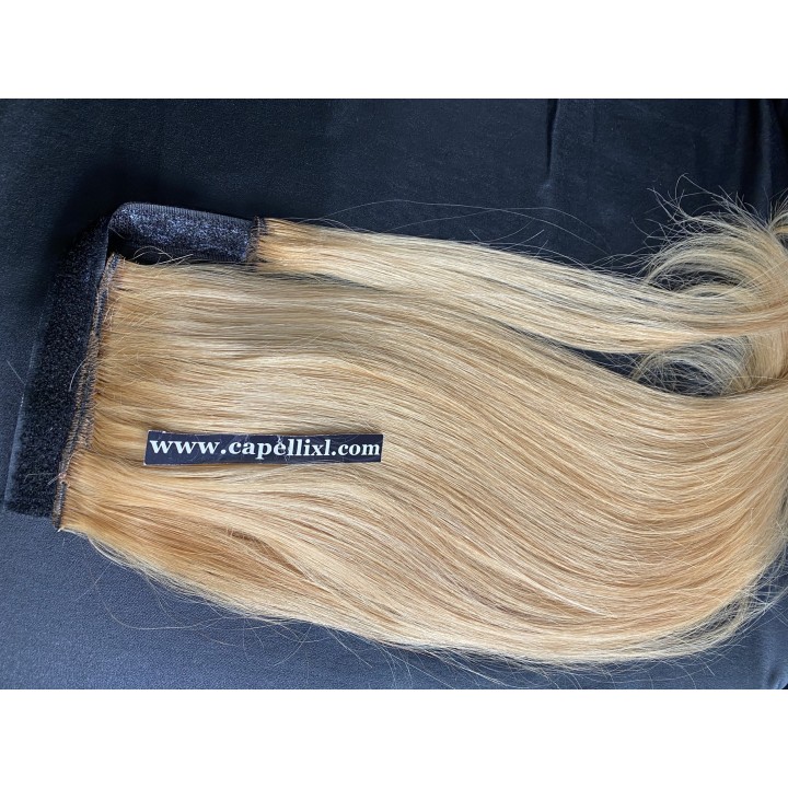 Coda di cavallo, Ponytail capelli veri remy biondi di origine europei