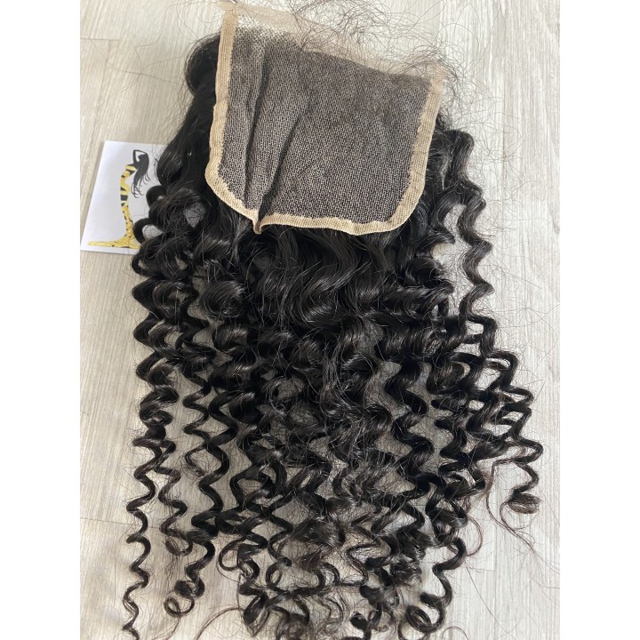 Toupet, Chiusura con clip Capelli veri remy Top closure  vari colori
