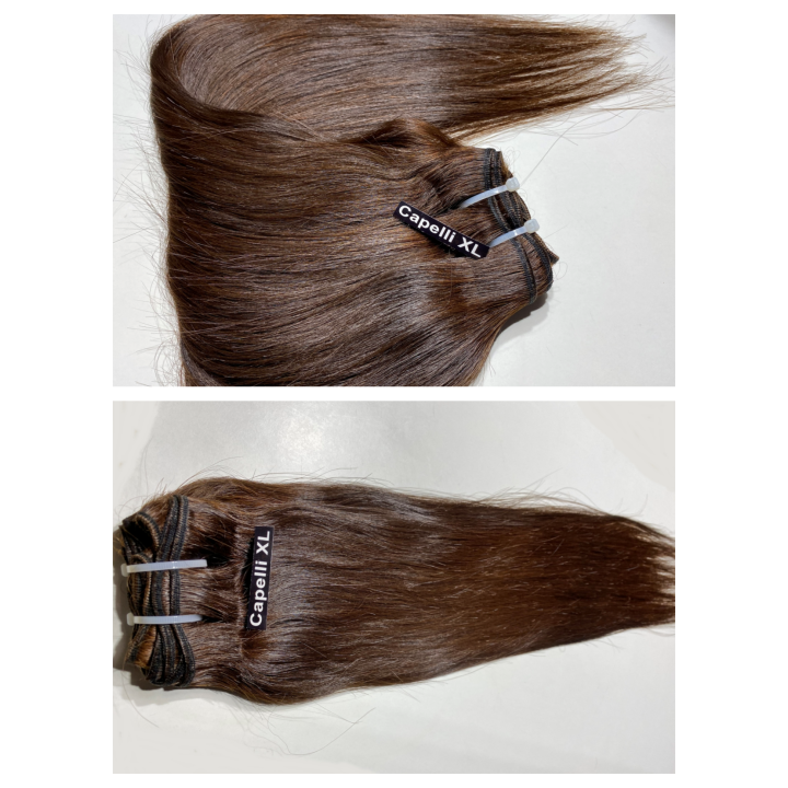 Tessitura Capelli Veri Remy Colore Cioccolato 100g | Capelli XL