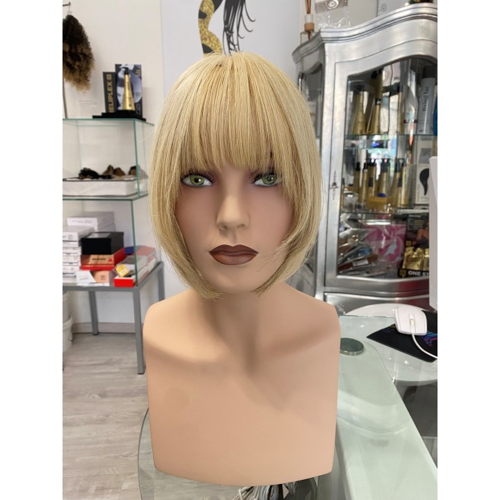 Toupet XL da donna con clip capelli veri remy  Europei calotta di 10cm