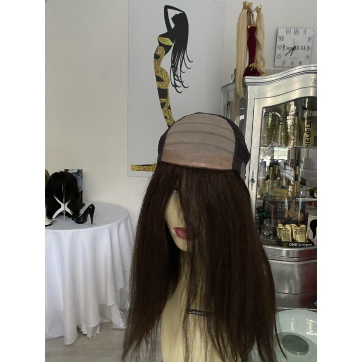 Parrucca Capelli Veri Remy Lisci Kim - Castano Chiaro | Capelli XL