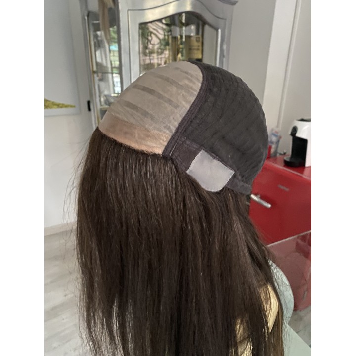 Parrucca Capelli Veri Remy Lisci Kim - Castano Chiaro | Capelli XL
