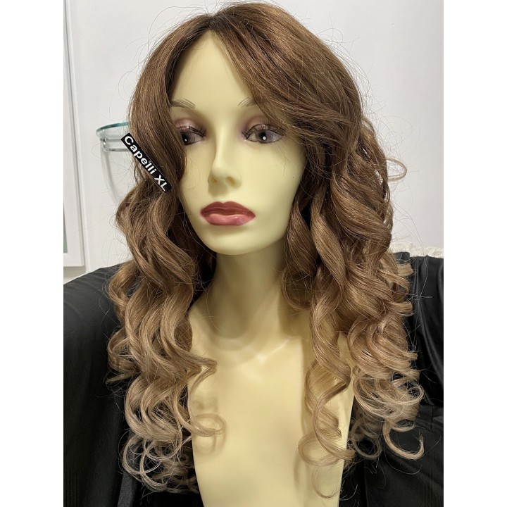 Parrucca 100% capelli veri remy  Front lace Brasiliani colore sfumato
