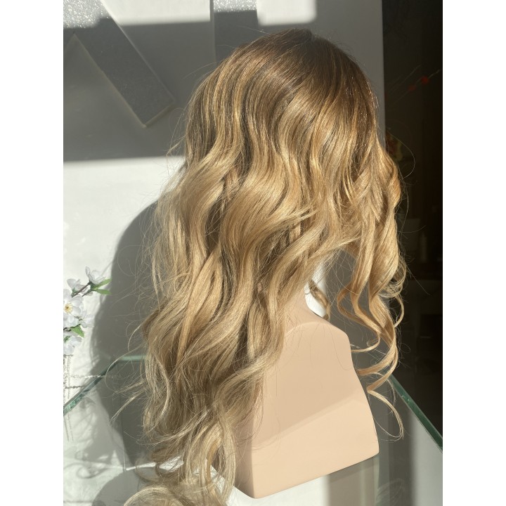 Parrucca capelli veri Remy Europei Colore biondo freddo