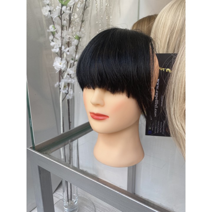 Frangetta folta capelli veri