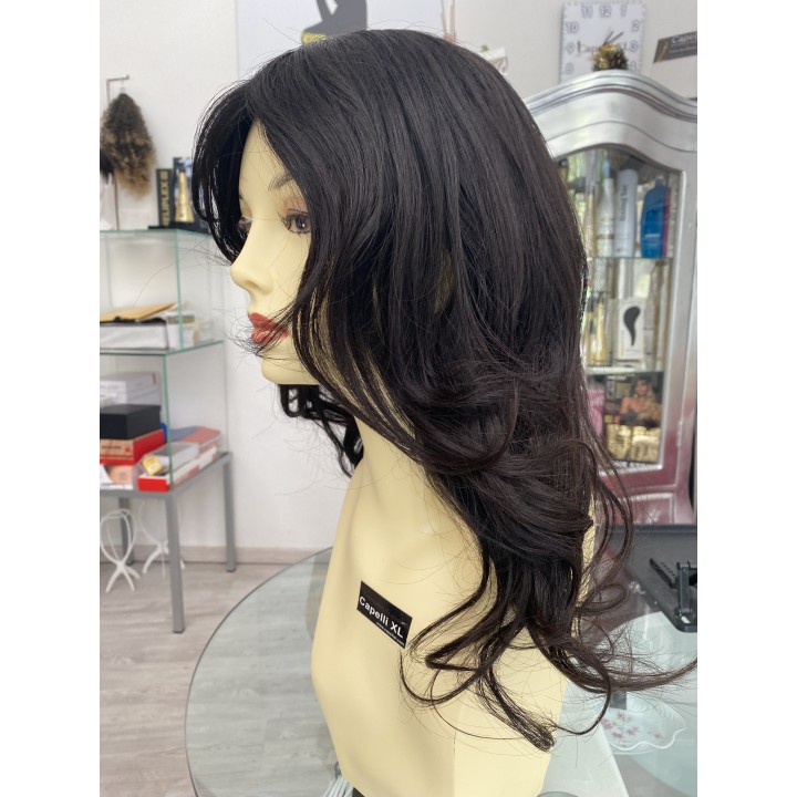 Parrucca di capelli veri Remy Parrucca su misura Varie lunghezze