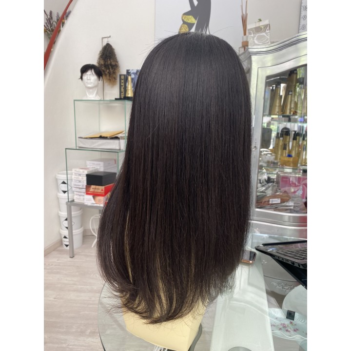Toupet Infoltitore Monofilamento Capelli Veri | Capelli XL