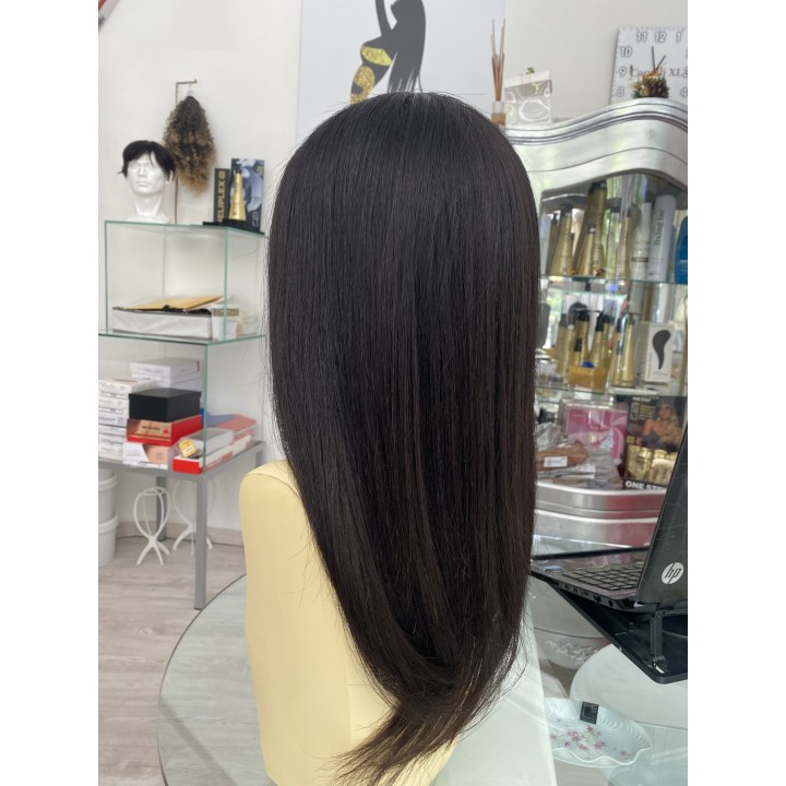 Toupet Infoltitore Monofilamento Capelli Veri | Capelli XL