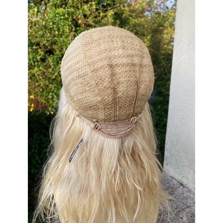 Parrucca 100%  capelli veri remy umani Biondo platino capelli Europei