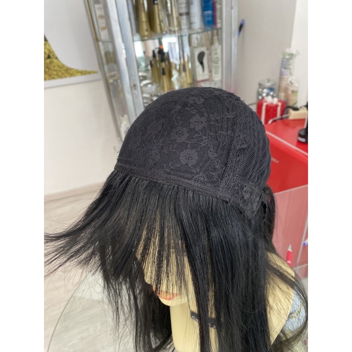 Parrucca di capelli veri Remy capelli lunghi calotta misura piccola