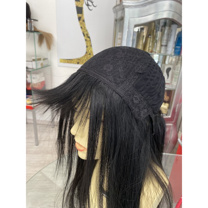 Parrucca di capelli veri Remy capelli lunghi calotta misura piccola