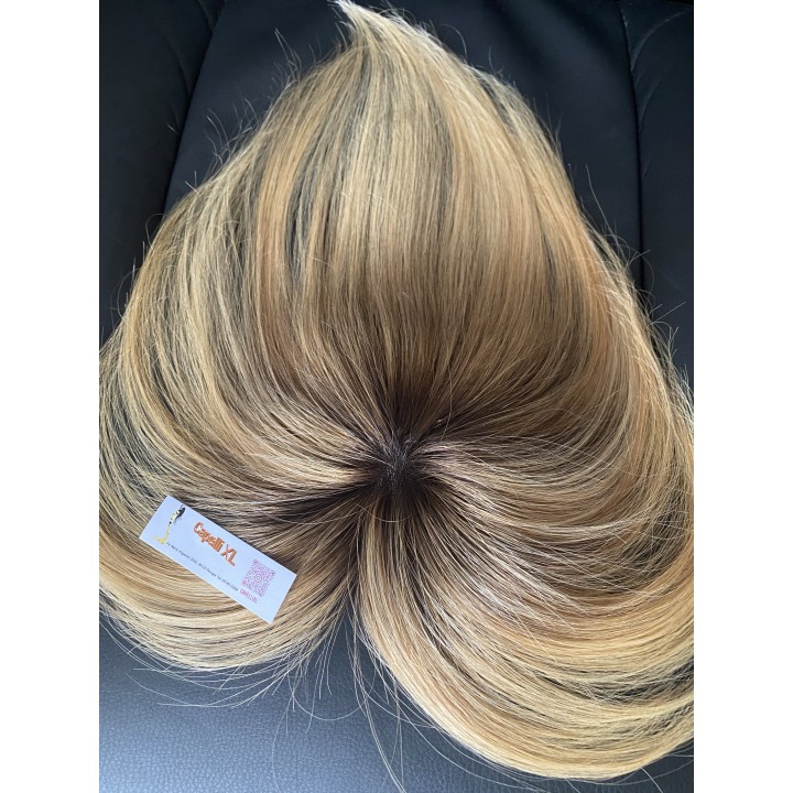 Toupet Modello 1333 Colore sfumato con Clip | Capelli XL