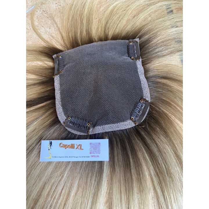 Toupet Modello 1333 Colore sfumato con Clip | Capelli XL