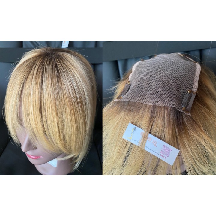 Toupet Modello 1333 Colore sfumato con Clip | Capelli XL