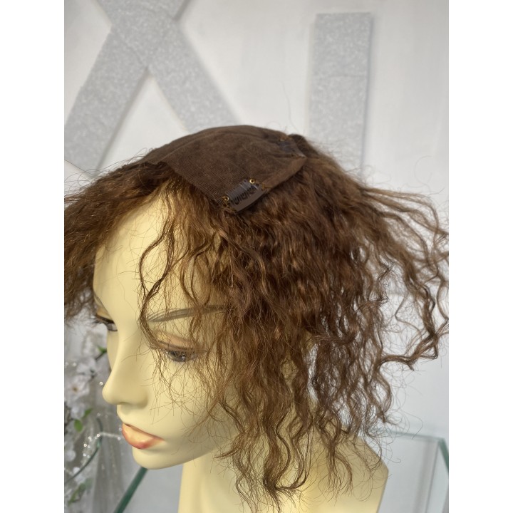 Toupet, Chiusura con clip Capelli veri remy Top closure  vari colori