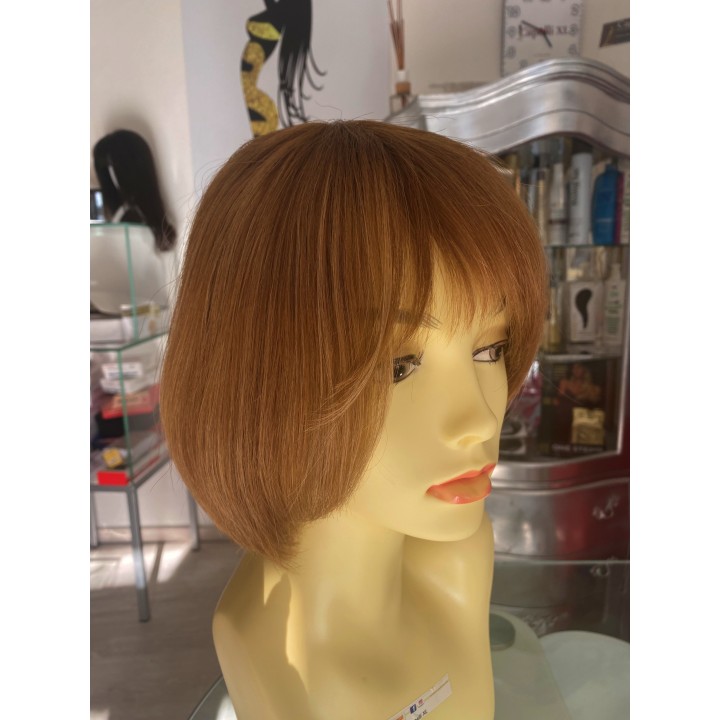 Toupet biondo infoltimento con clip capelli veri remy capelli europei