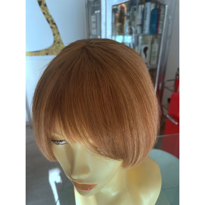 Toupet biondo infoltimento con clip capelli veri remy capelli europei