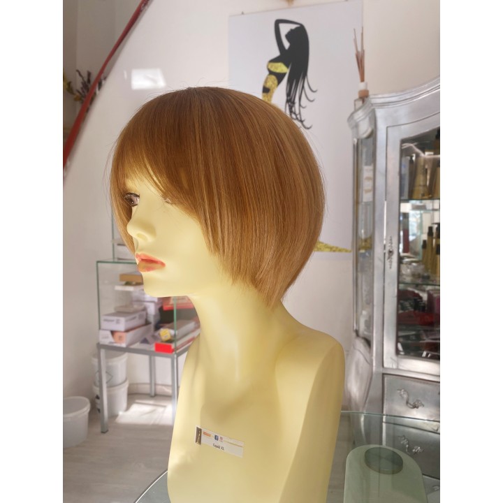 Toupet biondo infoltimento con clip capelli veri remy capelli europei