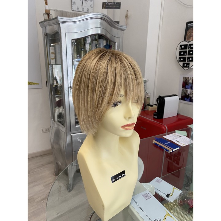 Parrucca Hilary bionda corta in capelli veri Remy europei – Capelli XL