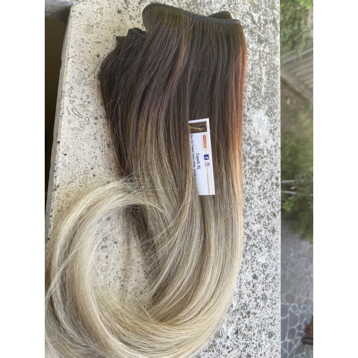Capelli veri per extension colore biondo balayage