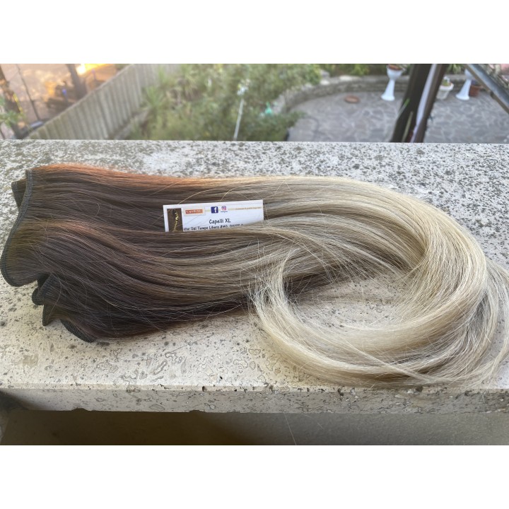 Capelli veri remy cuciti balayage sfumati capelli Indiani Balayage