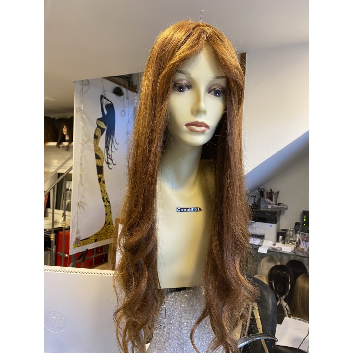 Parrucca di capelli veri remy Mono filamento totale full lace