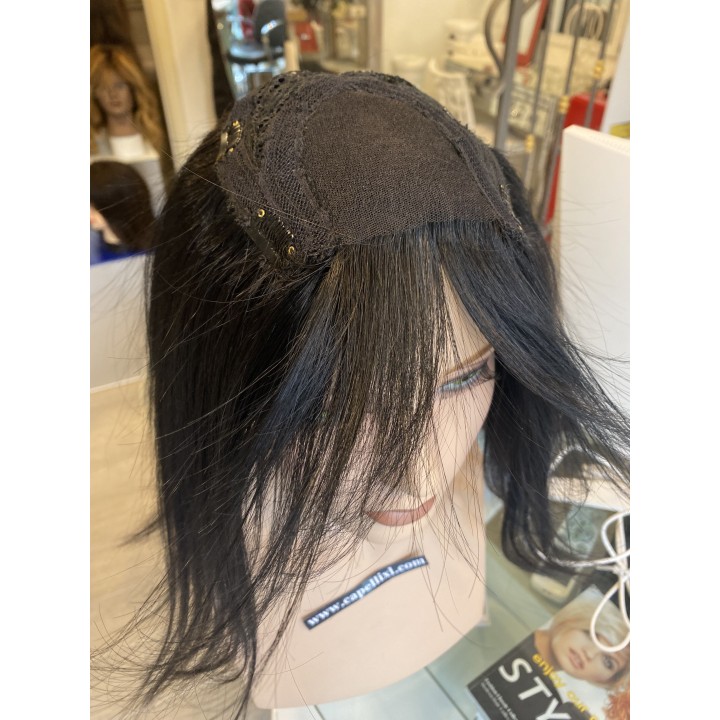 Toupet Modello 1305 | Infoltitore Artigianale in Capelli Veri Remy | Capelli XL