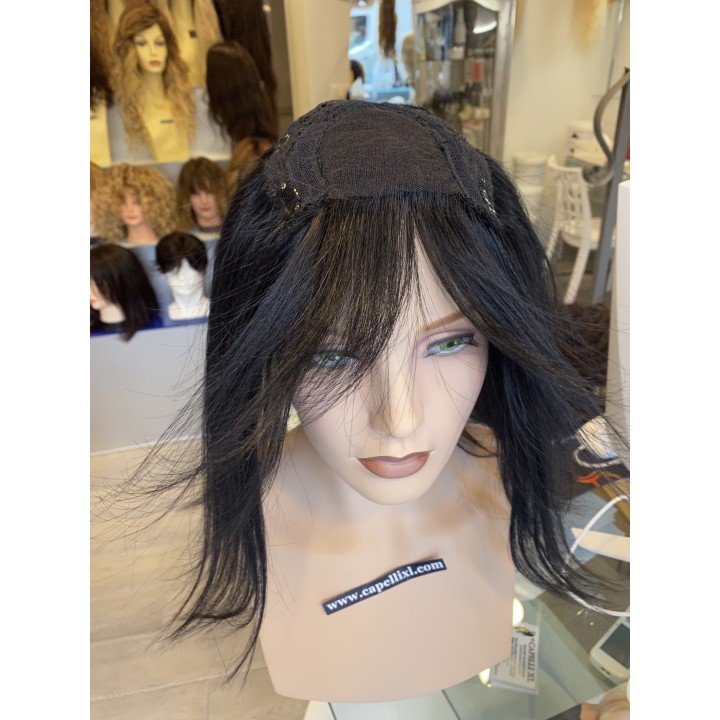 Toupet Modello 1305 | Infoltitore Artigianale in Capelli Veri Remy | Capelli XL