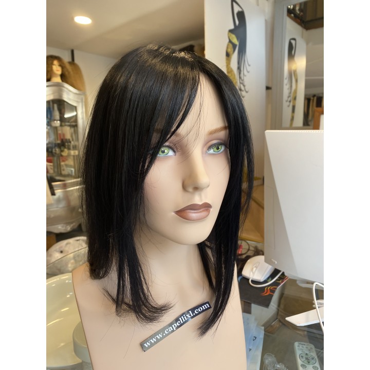 Toupet Modello 1305 | Infoltitore Artigianale in Capelli Veri Remy | Capelli XL