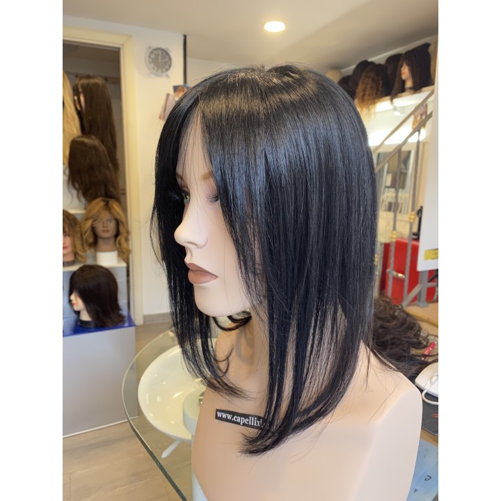 Toupet Modello 1305 | Infoltitore Artigianale in Capelli Veri Remy | Capelli XL