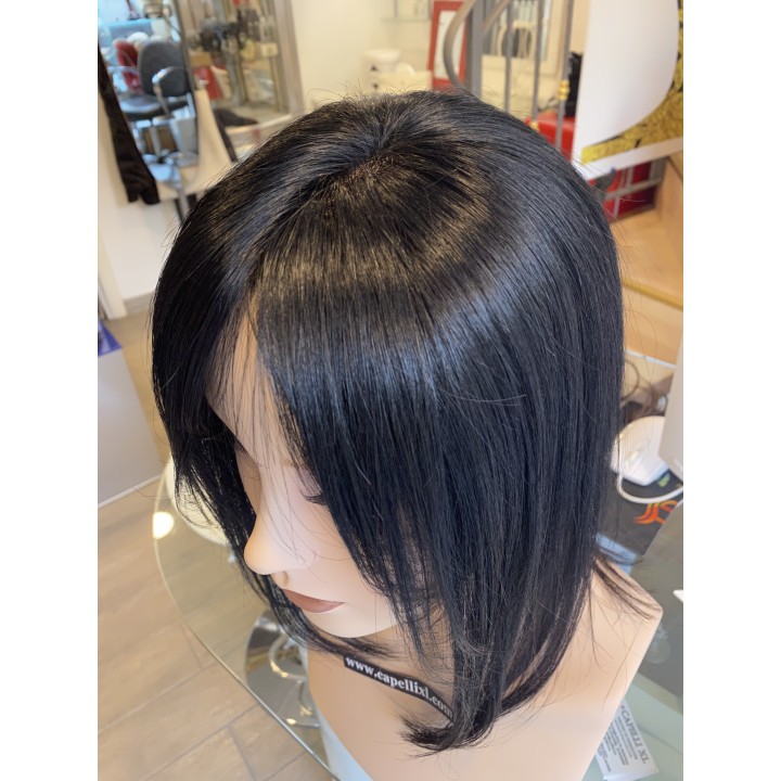 Toupet Modello 1305 | Infoltitore Artigianale in Capelli Veri Remy | Capelli XL
