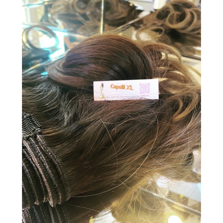 Extension XL di capelli veri remy Indiani Colore balayage