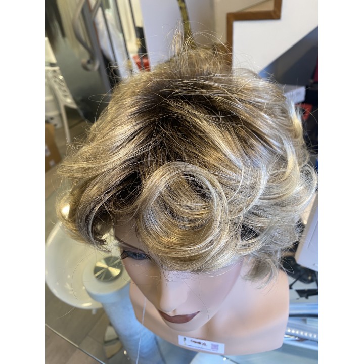 Parrucca Sintetica Taglio Corto Bionda per Signora