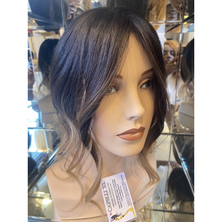 Piccolo toupet closure colore balayage