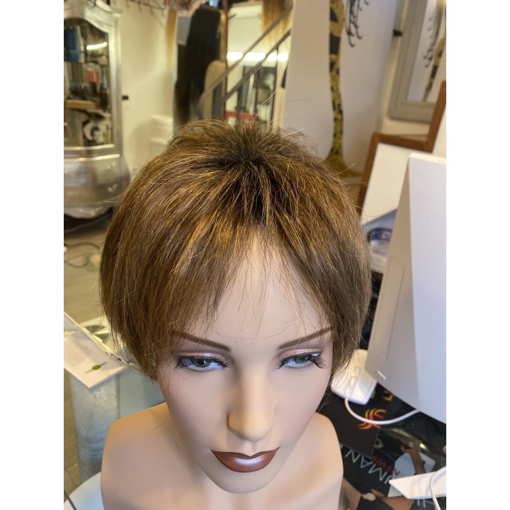 Parrucca Full Lace Bionda semi-sintetica taglio corto