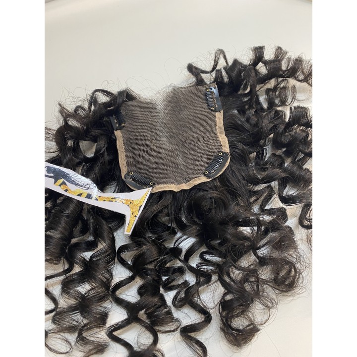 Toupet, Chiusura con clip Capelli veri remy Top closure  vari colori