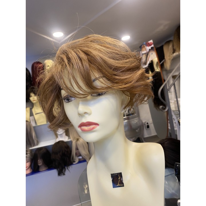 Toupet XL da donna con clip capelli veri remy  Europei calotta di 12 x 16 cm