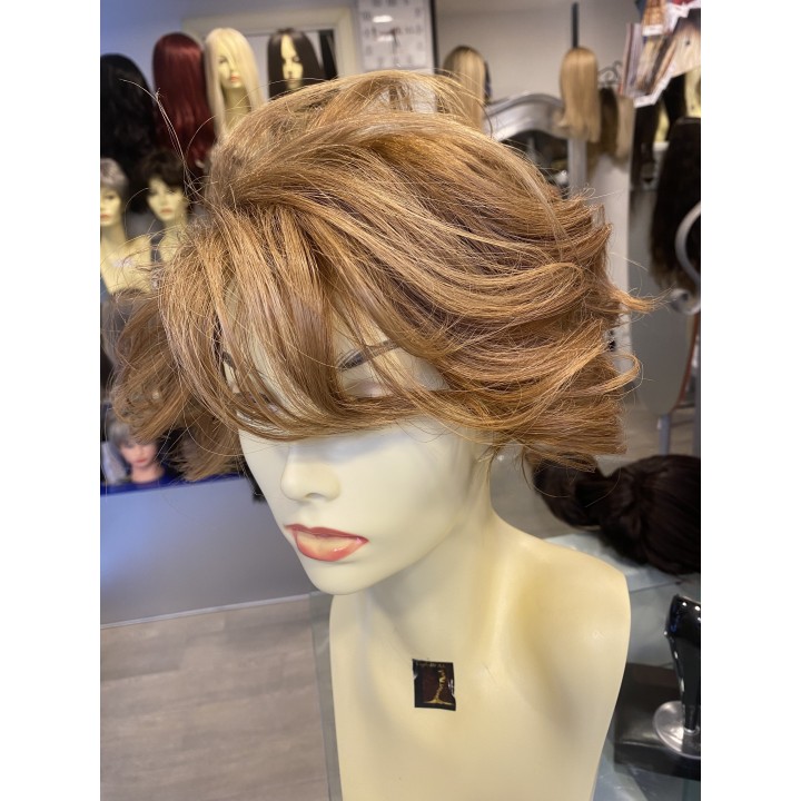 Toupet XL da donna con clip capelli veri remy  Europei calotta di 12 x 16 cm