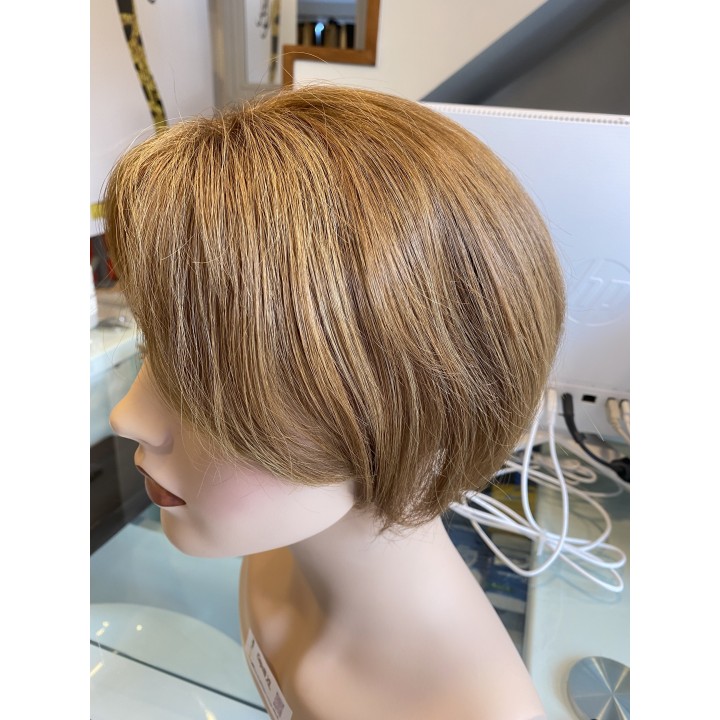 Toupet XL da donna con clip capelli veri remy  Europei calotta di 12 x 16 cm