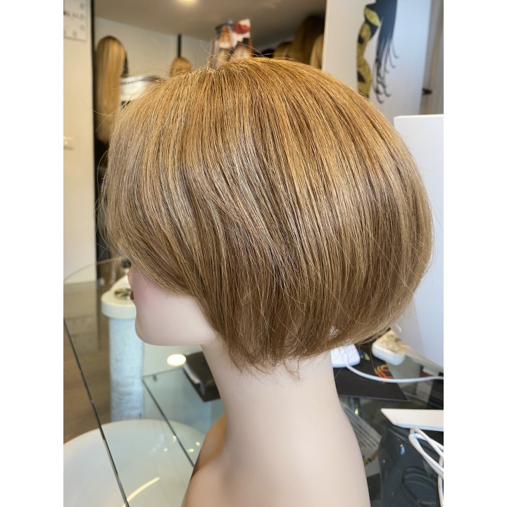 Toupet XL da donna con clip capelli veri remy  Europei calotta di 12 x 16 cm