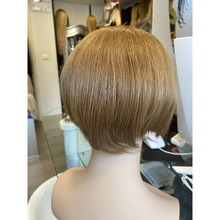 Toupet XL da donna con clip capelli veri remy  Europei calotta di 12 x 16 cm
