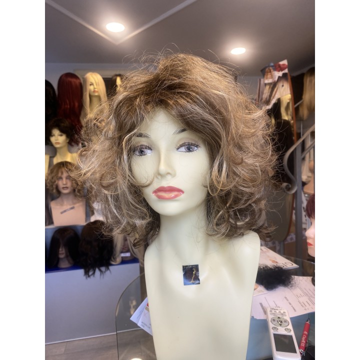 Parrucca sintetica Capelli artificiali capelli lunghi colore biondo